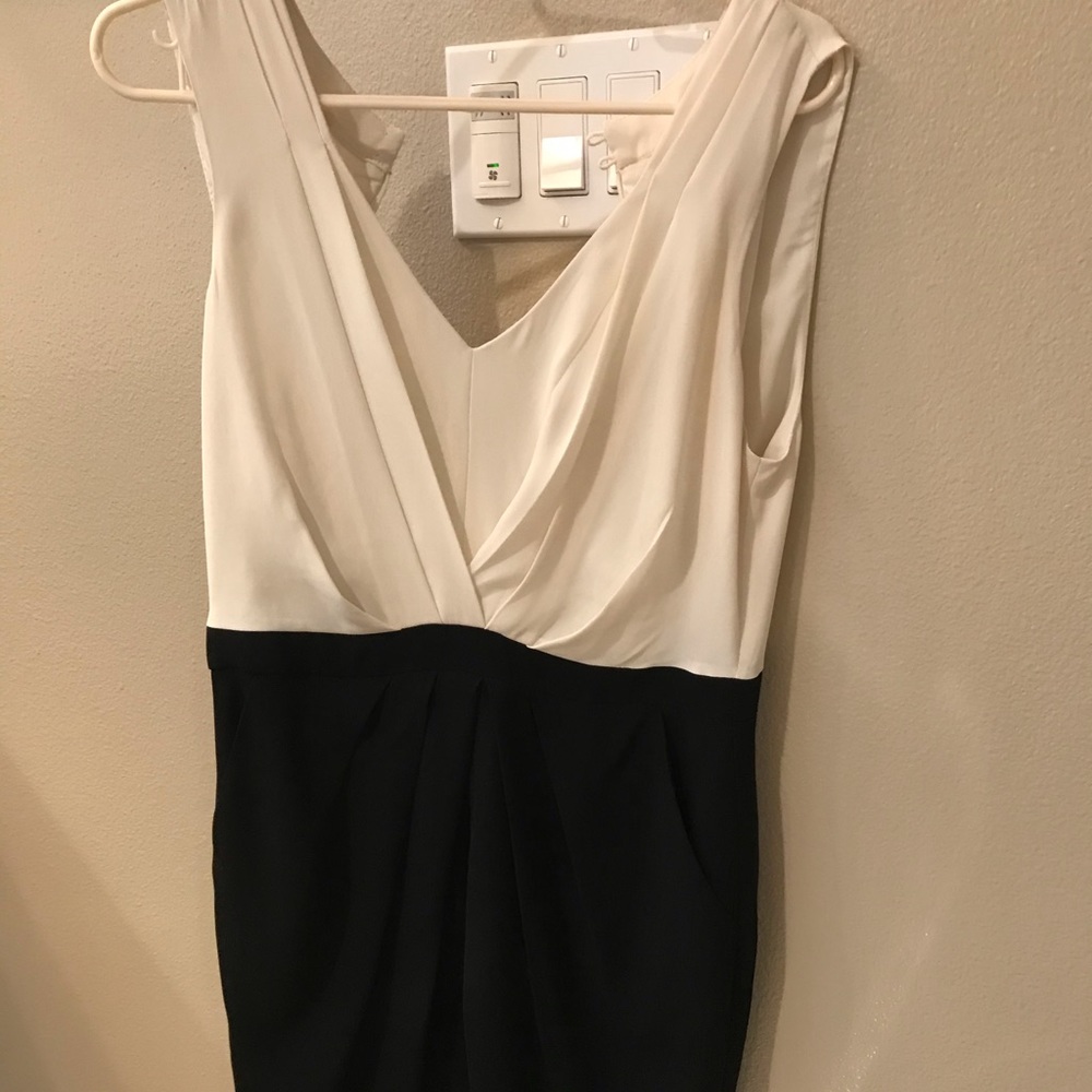 Woman’s business dress.